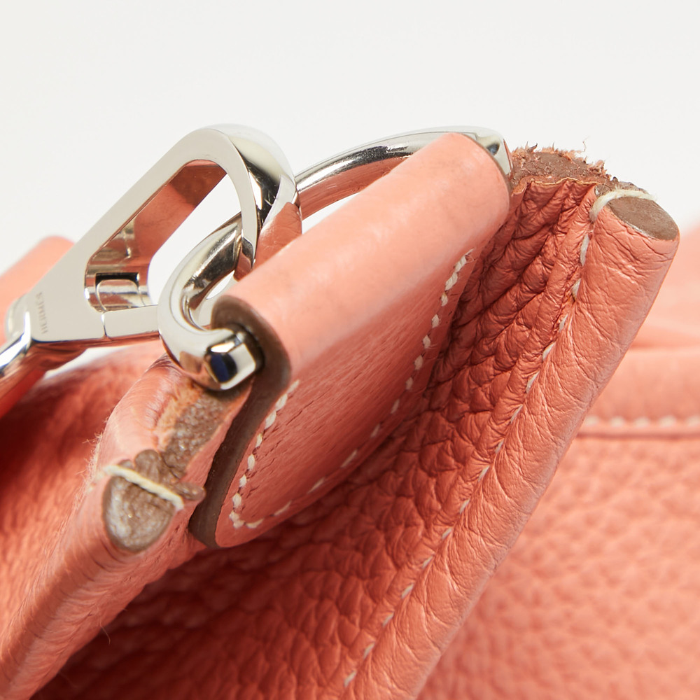 Hermes Crevette Taurillon Clemence Leather Evelyne III GM Bag - Picture 5 of 8